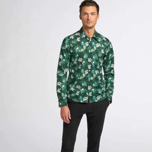 Good‎ Man Brand Big On-Point Printed Cotton Shirt - NWOT - Picture 1 of 5